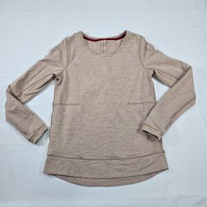 Lululemon Athletica Women's Exhalation Crewneck Sweatshirt Pocket Size 6